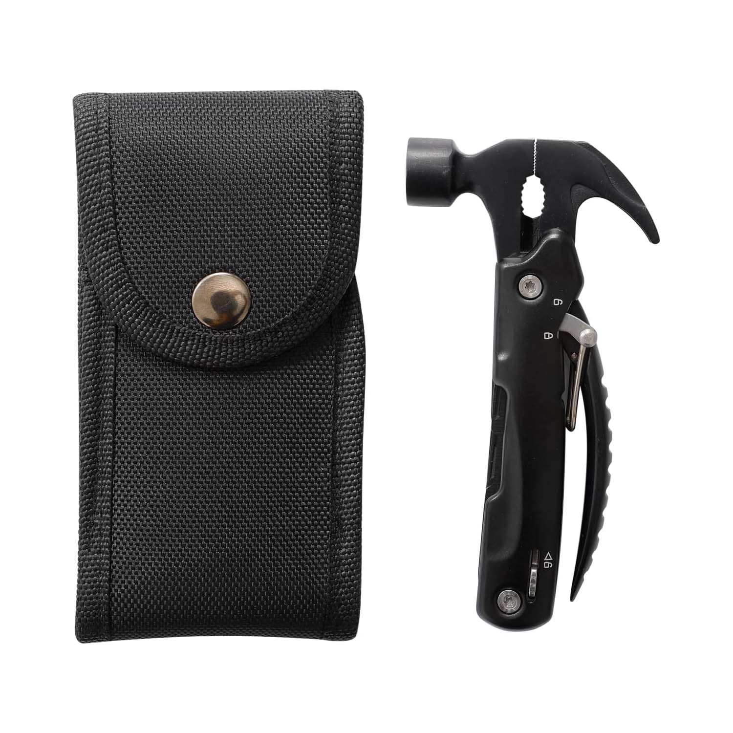 Instrument multifunctional 12 in 1 cu ciocan, ZXJDN®, geanta de