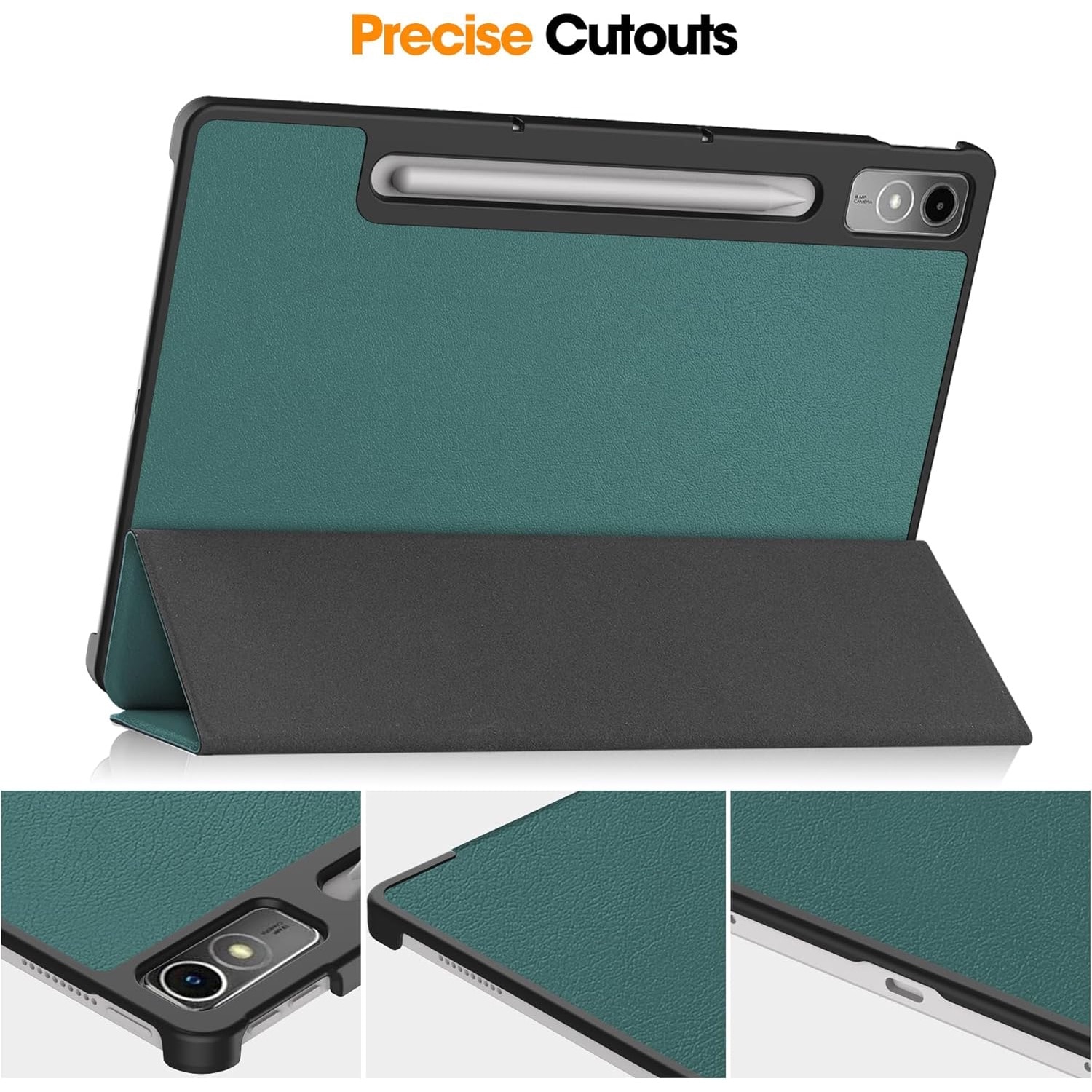 Husa de protectie pentru tableta, potrivita pentru LenovoTab P12， 12.7inch （2023），VIENOD®, Verde