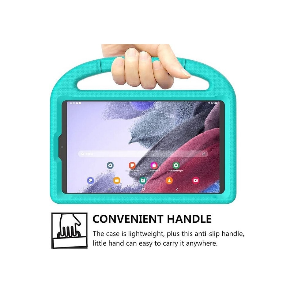 Husa pentru copii pentru Samsung Galaxy Tab A7, 8.7 inch, turcoaz, Patamiyar