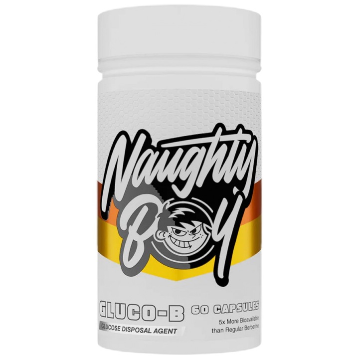 Хранителна добавка Naughty Boy Gluco-B with Dihydroberberine, 60 капсули
