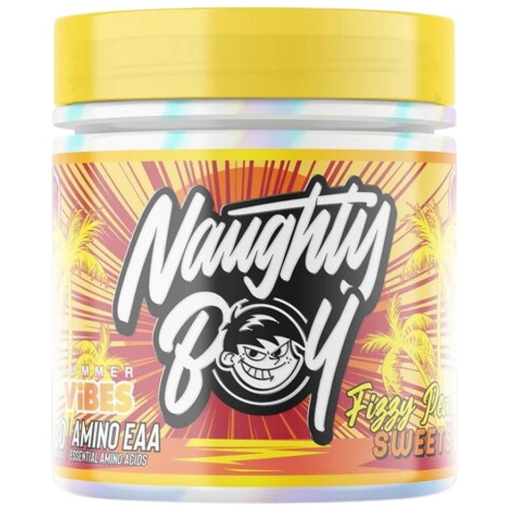 Supliment alimentar Naughty Boy Summer Vibes Amino EAA, Piersici, 345 grame
