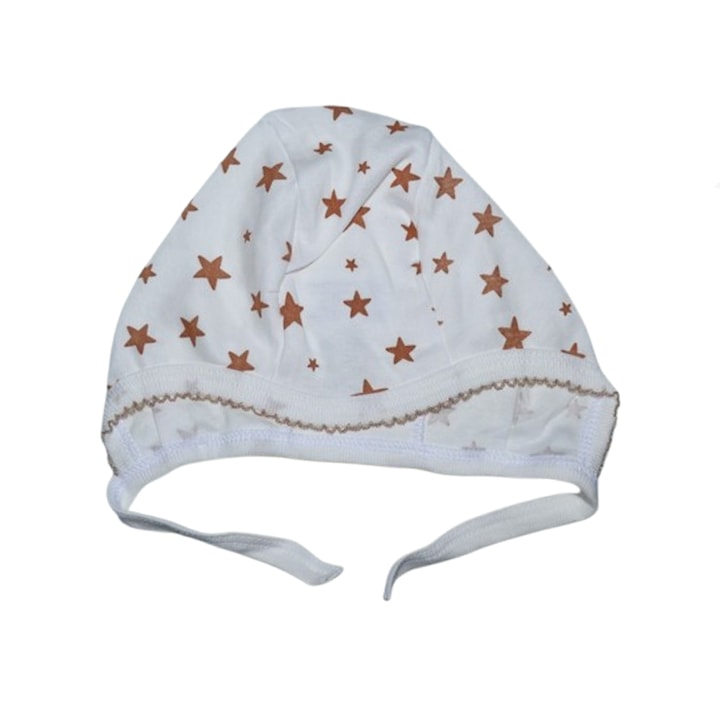 Детска памучна шапка Pifou CA-PF2, Бяла 98 СМ