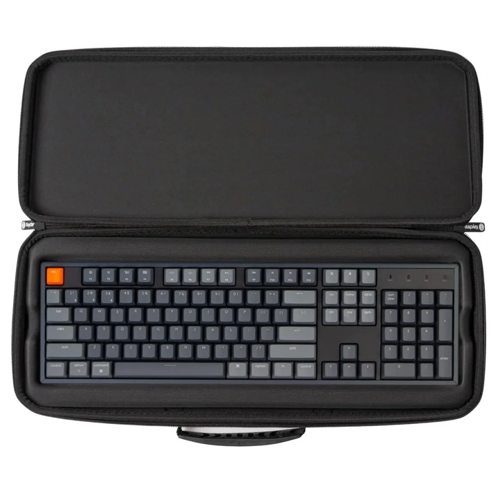 Калъф за клавиатура Keychron K10, Keyboard Carrying Case, Алуминий, Черен