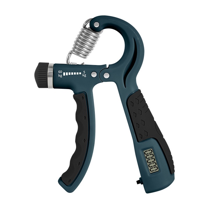 Flexor ajustabil 5-60 kg, numaratoare electronica, negru