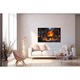 Tablou Canvas - Iad intr-un cerc de foc [Inferno In A Circle Of Fire] - 50x70 cm