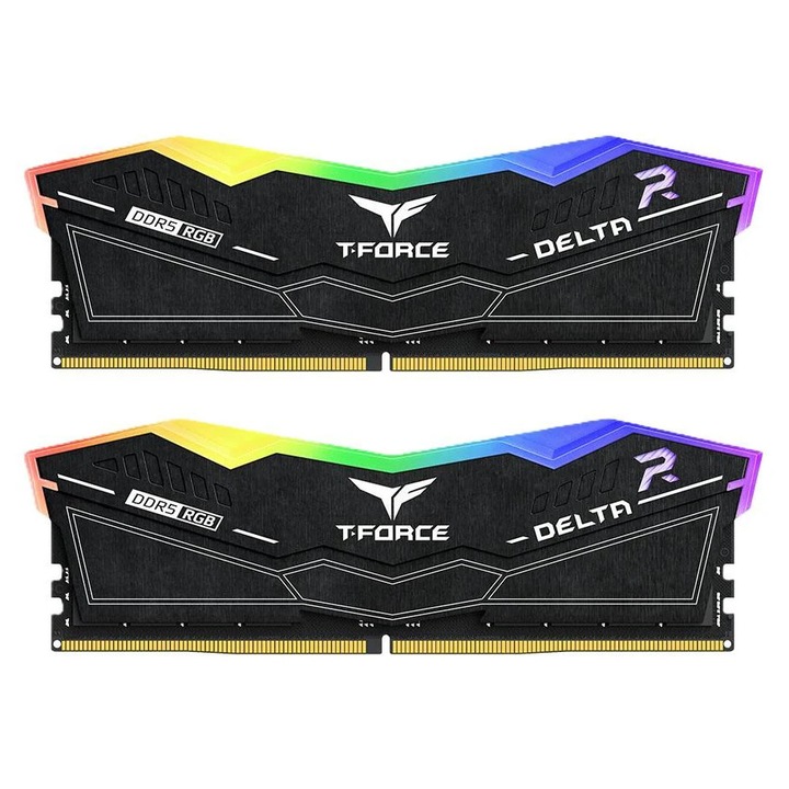 Memorie Team Group T-Force Delta RGB DDR5 32GB (2x16GB) 6400MHz CL32