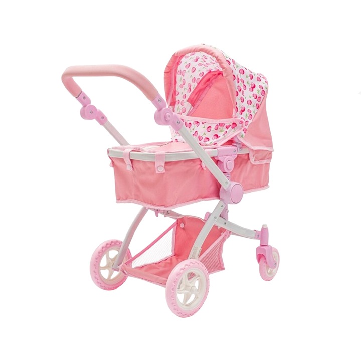 Carucior pentru papusi 2 in 1 Sophie 56089 Baby Mix, Roz
