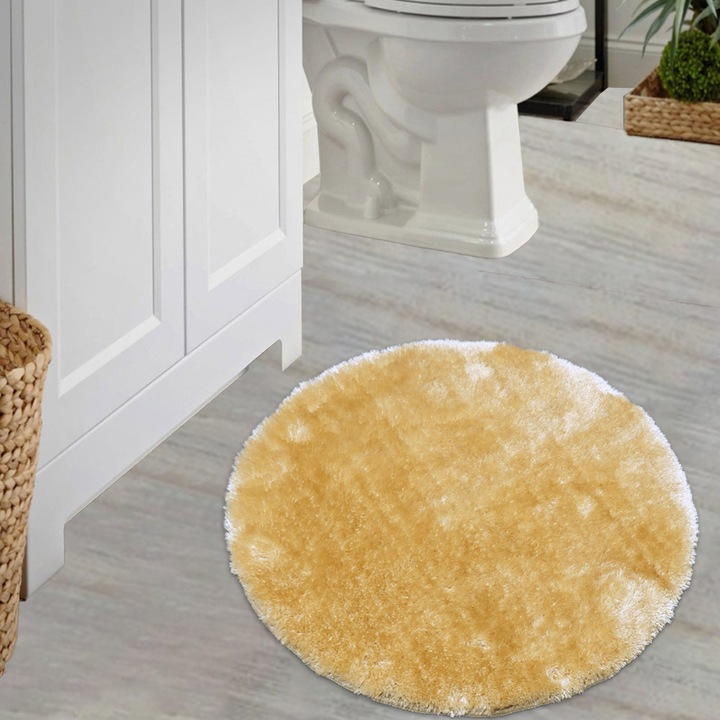 Den. Santa kör bézs 80cm hátul gumis szőnyeg