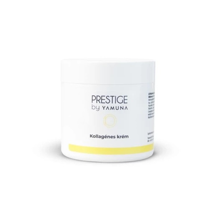Crema de fata Prestige Yamuna, cu colagen, acid hialuronic si betaina, hidratanta, pentru piele normala si deshidratata, 200 ml