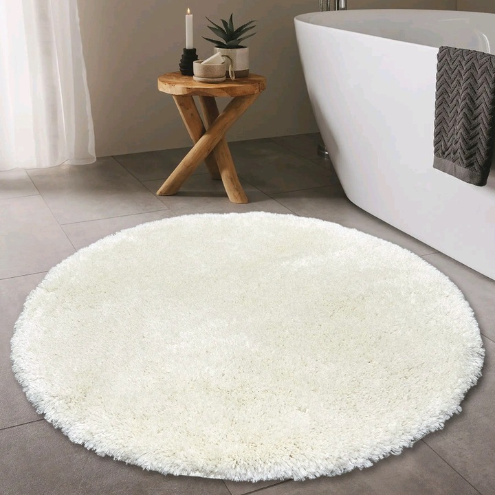 Kör den scott fehér 67cm hátul gumis szőnyeg