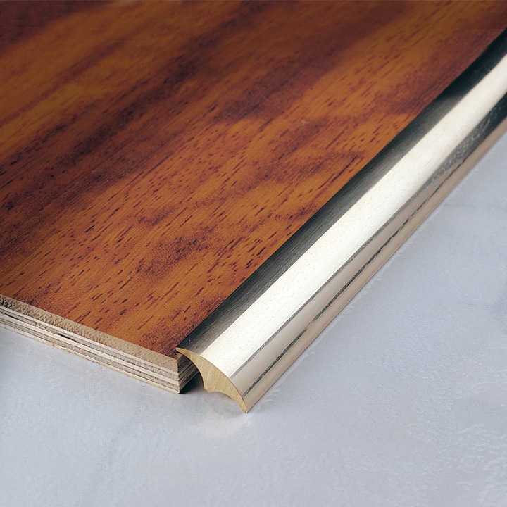 Profil de trecere intre 2 suprafete diferite pentru parchet sau gresie, alama, 12.5mm Inaltime si 2.7m Lungime
