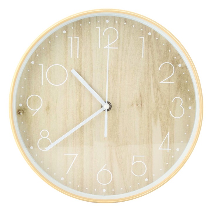 Jormftte dekoratív óra, modern design, nem ketyeg, 30x30cm