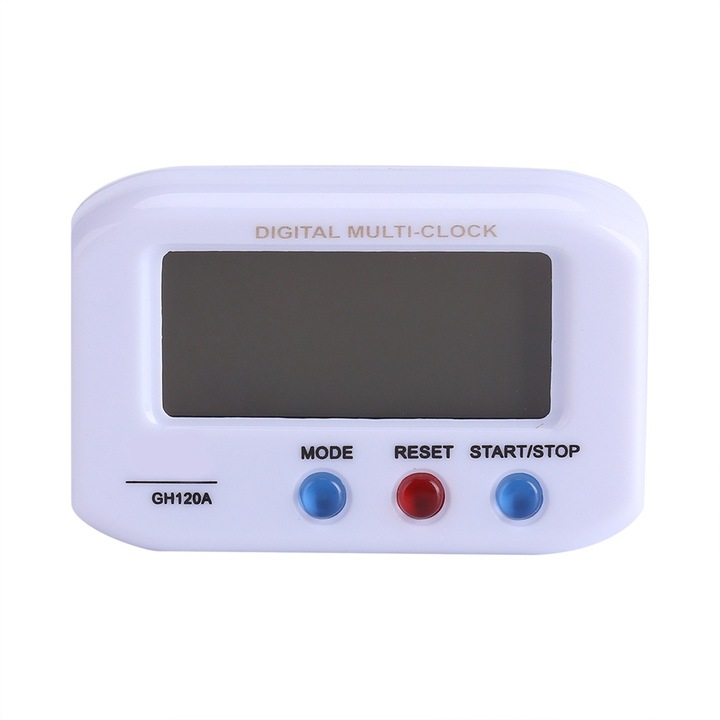 Hordozható digitális ébresztőóra LCD kijelzővel, Jormftte, szundi funkcióval, háttérvilágítással, többszínű, kompakt méretek