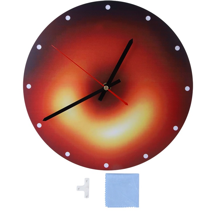 Jormftte dekoratív óra, modern design, halk, 30x30cm