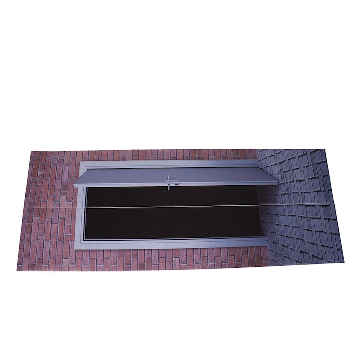 2 db Jormftte öntapadós dekoratív autómatrica, vízálló, matt textúra, 38,5x200cm