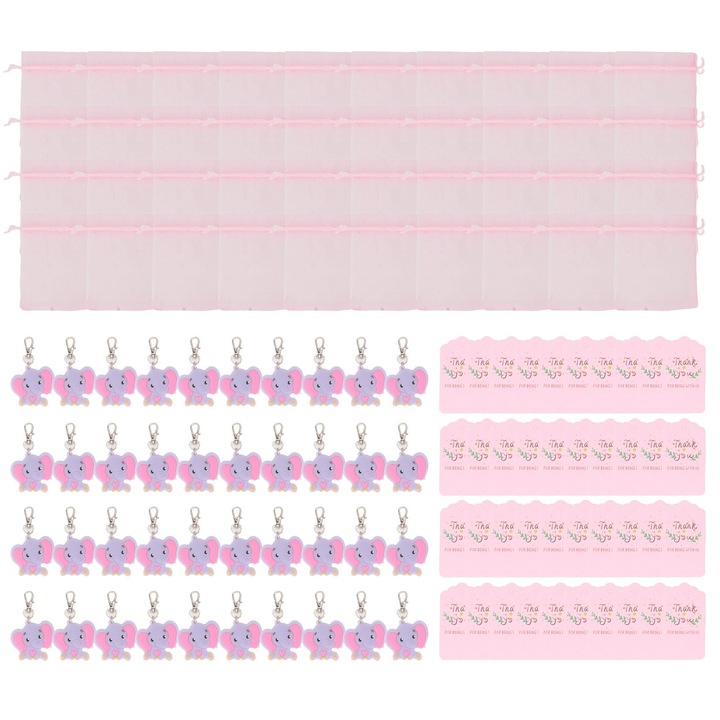 Babaváró visszatérő ajándék Aranyos állat alakú szilikon dekoráció Köszönőcímke Babaváró visszatérő ajándék A típusú témapartihoz