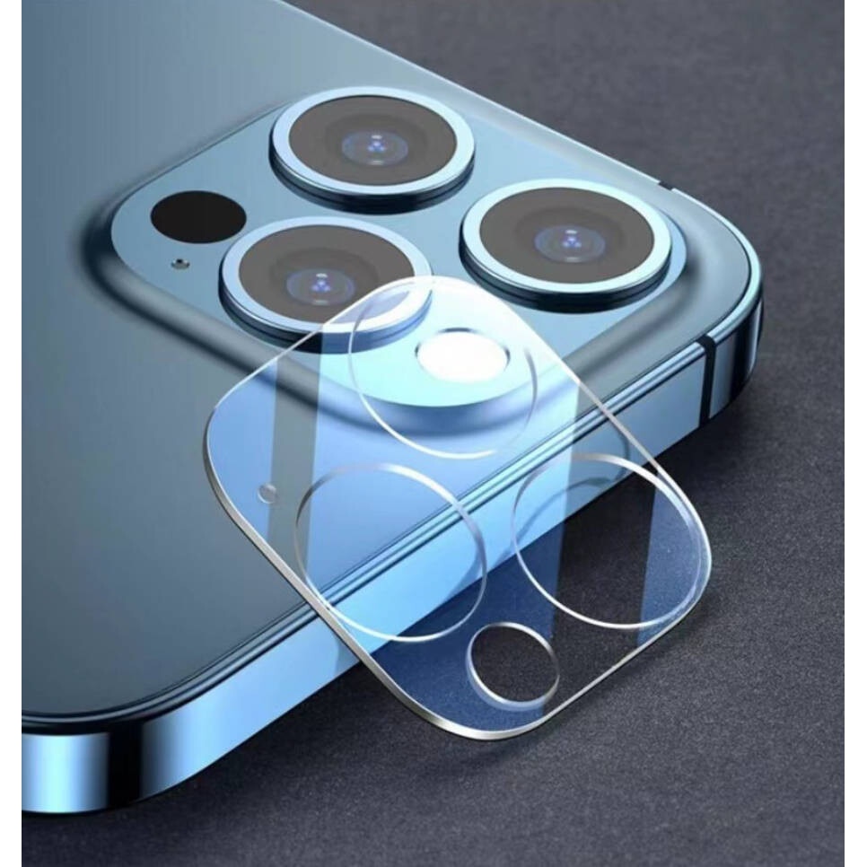 Folie protectie camera spate, sticla securizata, duritate 9H, pentru iPhone 16 Pro, transparent