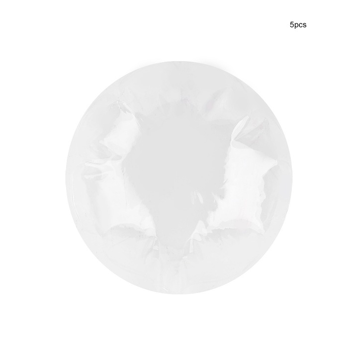 5 db színes LED lufi szett, 18"-os, átlátszó