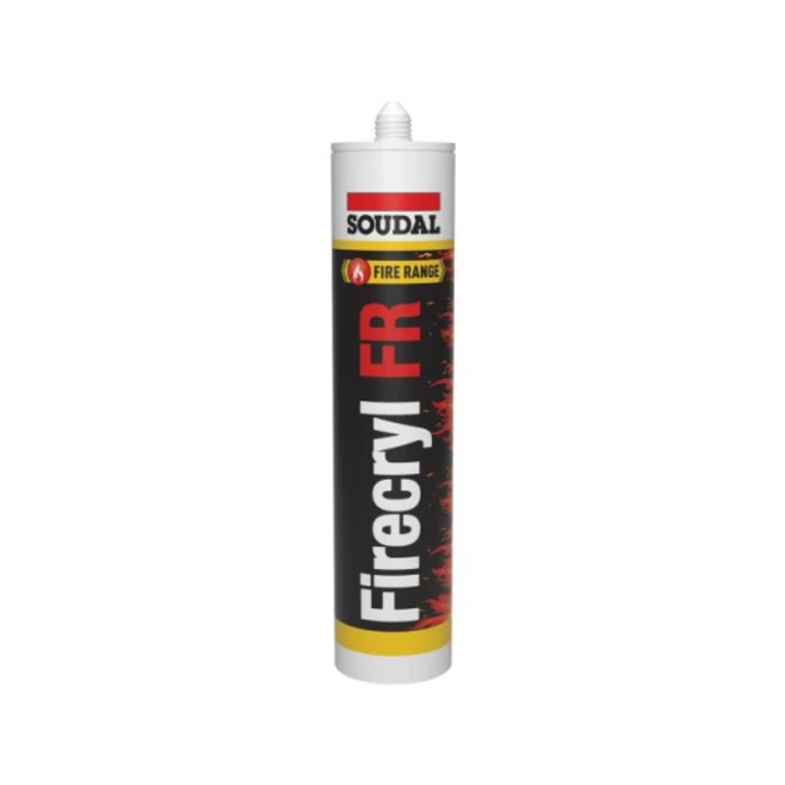 Mastic acrilic antifoc Soudal FR, gri, 310 ml