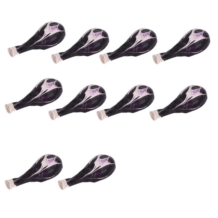 10 db-os, Jormftte, lila, magas minőségű, achát latex lufi szett partikra