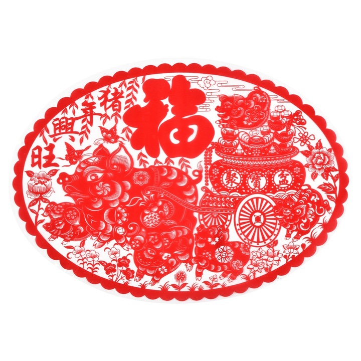 Jormftte dekoratív matricák, szett, PVC, öntapadós, többszínű, 30x45cm