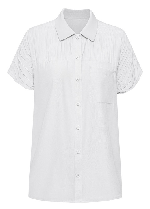 Jormftte női ing, galléros, fehér, könnyű anyag