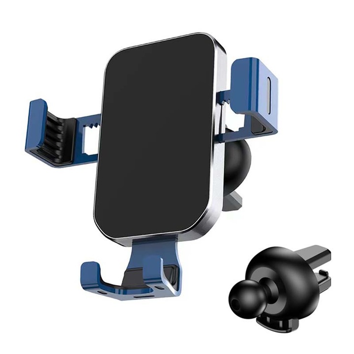 Autós telefontartó, állítható forgatható telefontartó, ütésálló telefontartó, légtelenítős telefontartó