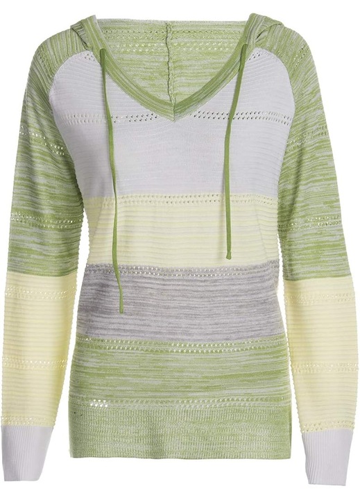 Női pulóver Jormftte, zöld, gyapjú és akril