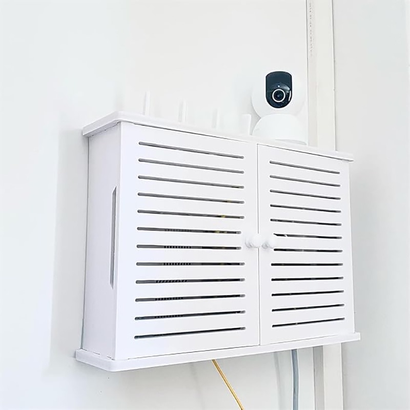 Raft suport router wireless, Rqiurpn®, pentru mascare fire si ...