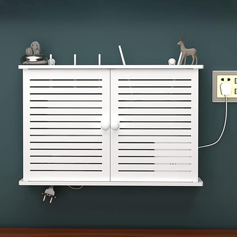 Raft suport router wireless, Rqiurpn®, pentru mascare fire si ...