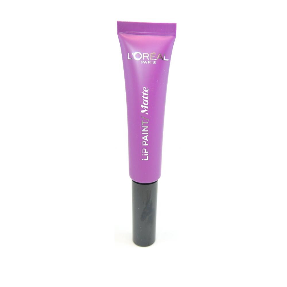 Ruj lichid mat L'Oreal Lip Paint Lacquer/Matte - Wuthering purple