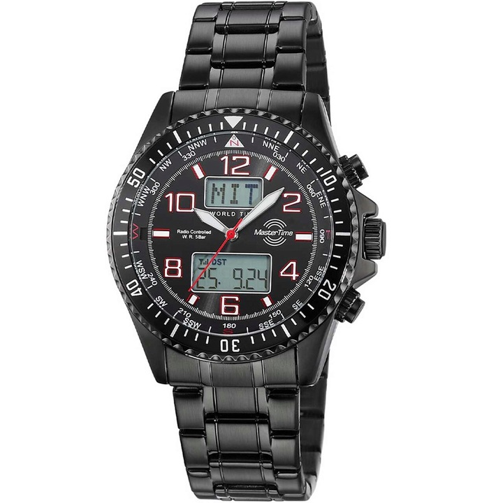 Ceas barbatesc Master Time MTGA-10921-22M, Quartz, 44mm, 5ATM