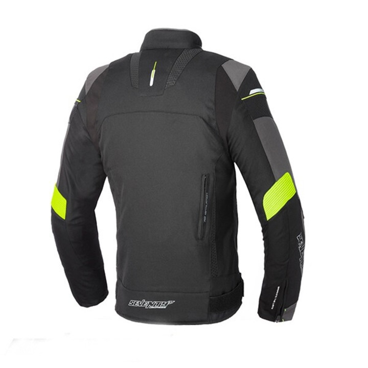 Geaca (jacheta) barbati Racing Seventy vara/iarna model SD-JR69 culoare: negru/galben fluor, include mesada termica, marime S
