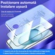 Folii de protectie telefoane, Protector de ecran HD, Sticla securizata, Anti-amprenta, 9H+, Pentru iPhone 14, Privacy, Anti-peeping, Vine cu un dispozitiv simplu de instalare pentru o pozitionare precisa