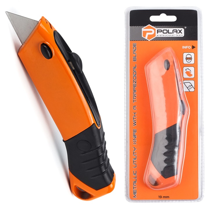 Építőkés, 19 mm-es trapéz pengével