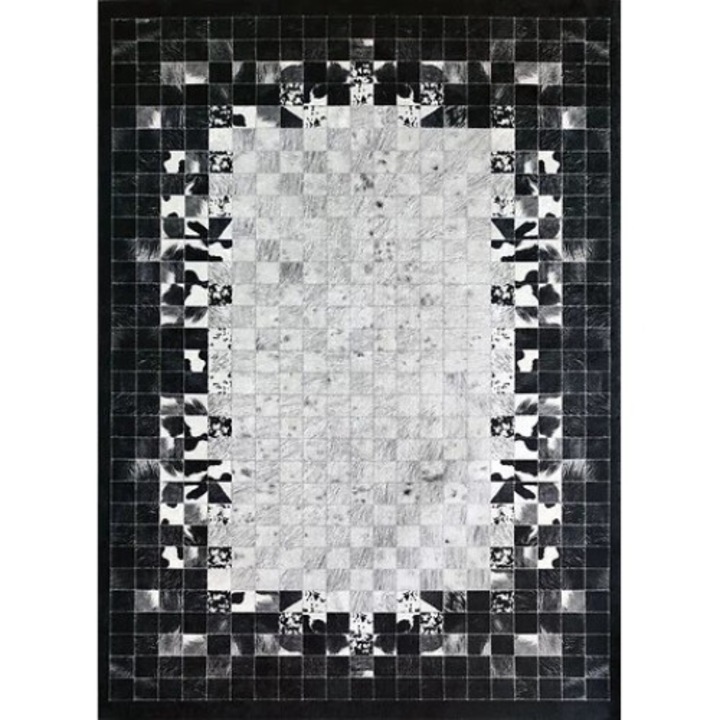 Ber porte 2054 szürke 60x100cm- vékony modern szőnyeg