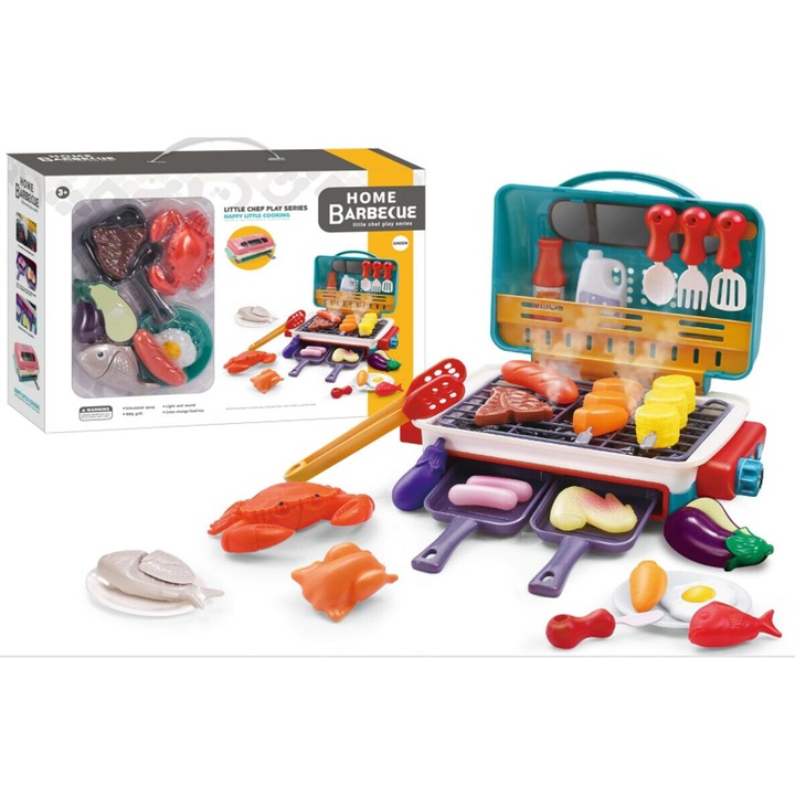 Joc Set gratar, Set barbecue, multicolor