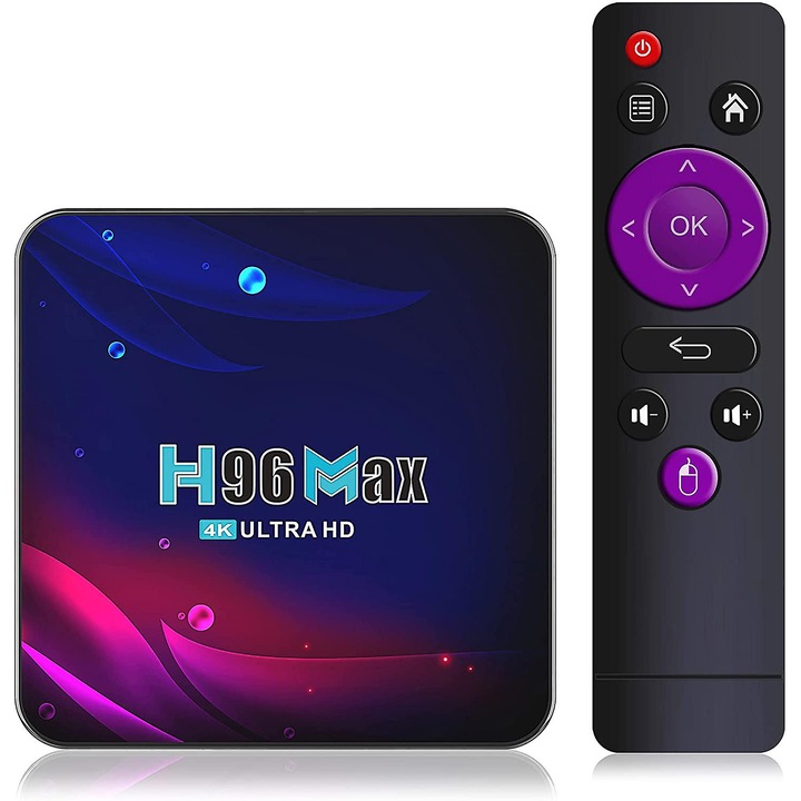 Adaptor TV Android TV Box H96Max Set-Top Box de retea TV de acasa