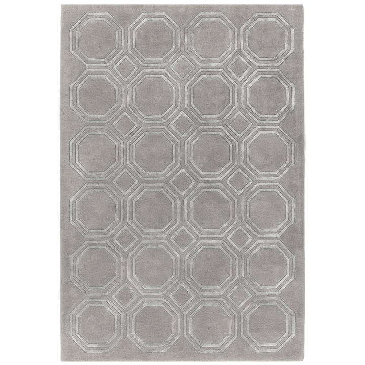 Asy nexus rug 160x230cm octagon silver szőnyeg