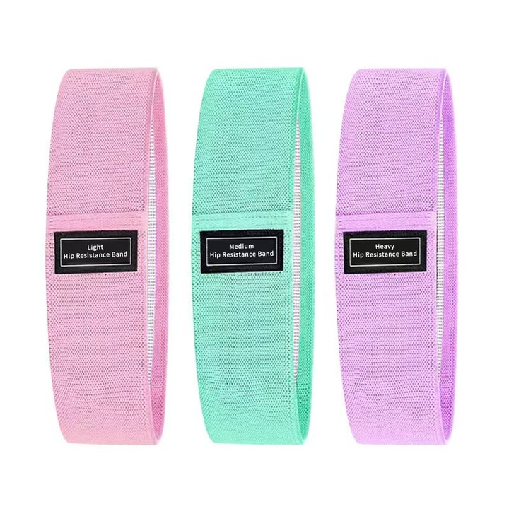 Комплект многофункционални ластици за оформяне на дупе | Нива на съпротивление 60LB, 90LB, 150LB | Удобен и издръжлив плетен материал | Перфектен за клекове, мостове за дупе и тренировки за цялото тяло.