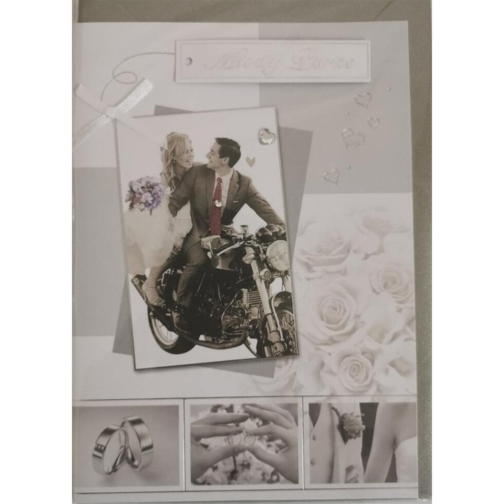 Esküvői jegyzetfüzet B6 Premium 37 borítóval, panoráma, 176x125mm