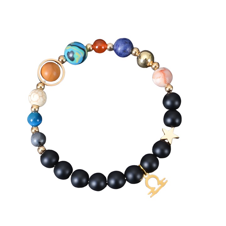 Bratari cu Farmece Zodiacale pentru Femei 12 Constatii Bratara cu Margele de Cristal Vindecator Cadouri de Ziua de Nastere Zodiacale Bratara Spirituala (Balanta)