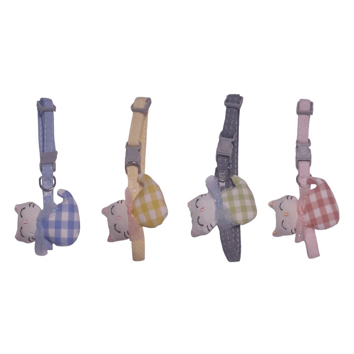 4 db tarka macskanyakörv készlet, Vision XXI, állítható 19-33cm