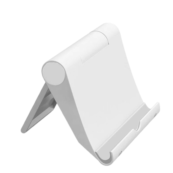Telefontartó, alumínium ötvözet, fehér