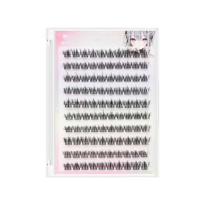 Gene false non-adezive, 100 clustere, set cu penseta