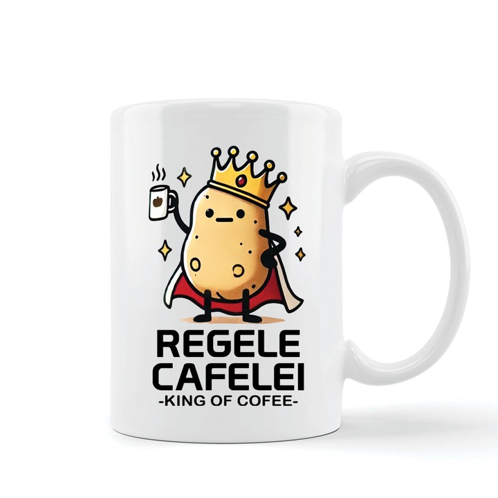 Cana Personalizata, Regele cafelei, 300 ml