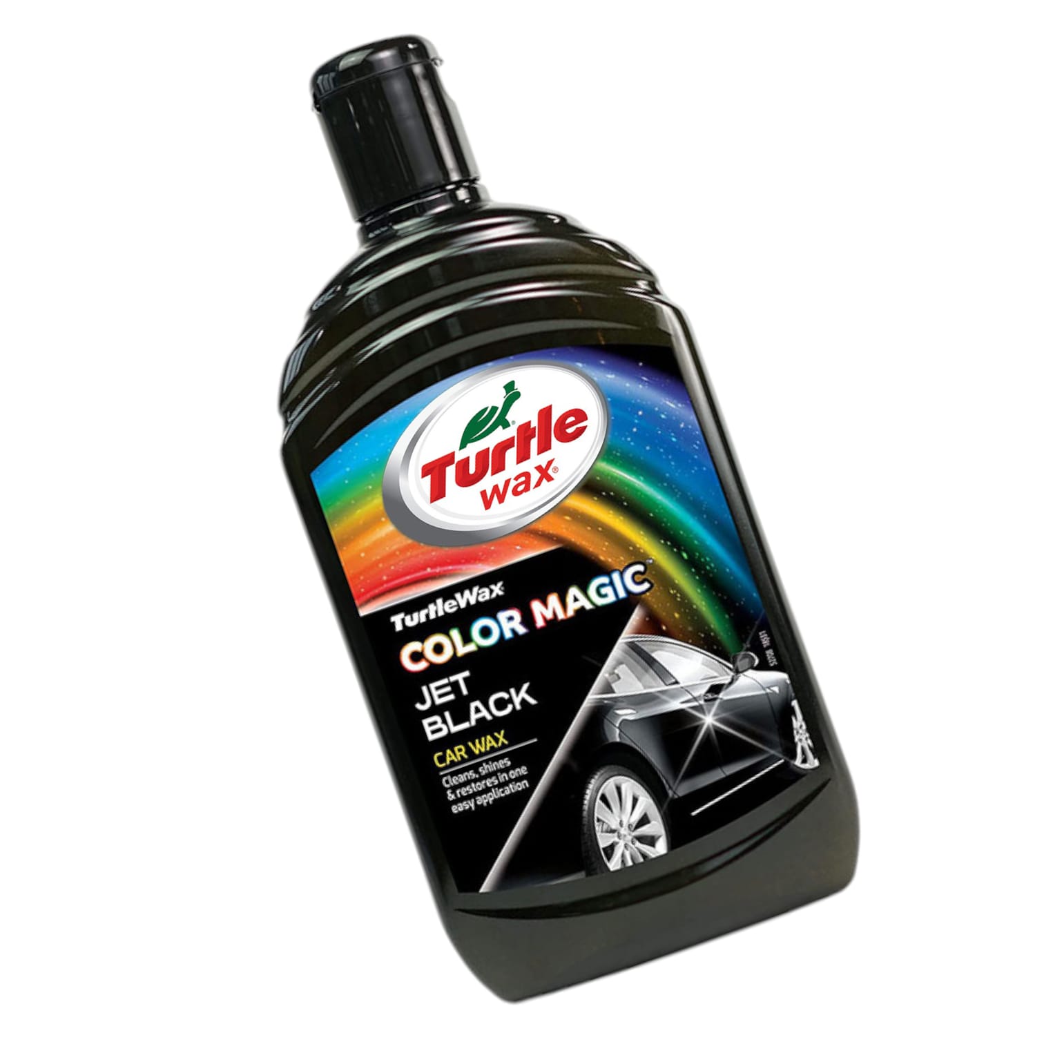 Pasta Polish 3 In 1 Color Magic Jet Black Wax 500Ml Turtle Wax, TW