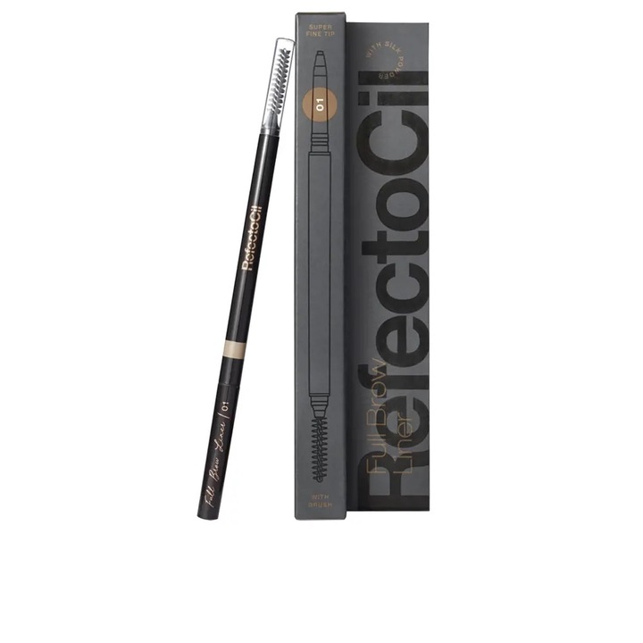 Creion de sprancene cu textura cremoasa Refectocil FULL BROW LINER 1 light brown 1 buc