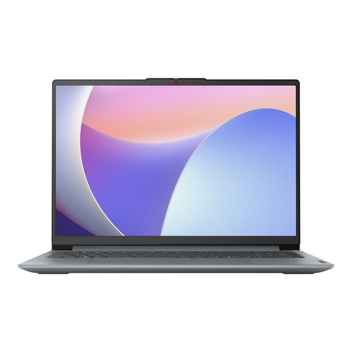 Лаптоп Lenovo IdeaPad Slim 3 15IAN8, 82XB008RBM, 15.6", Intel Core i3-N305 (8-ядрен), Intel Iris Xe Graphics, 8GB 4800MHz LPDDR5, Сив