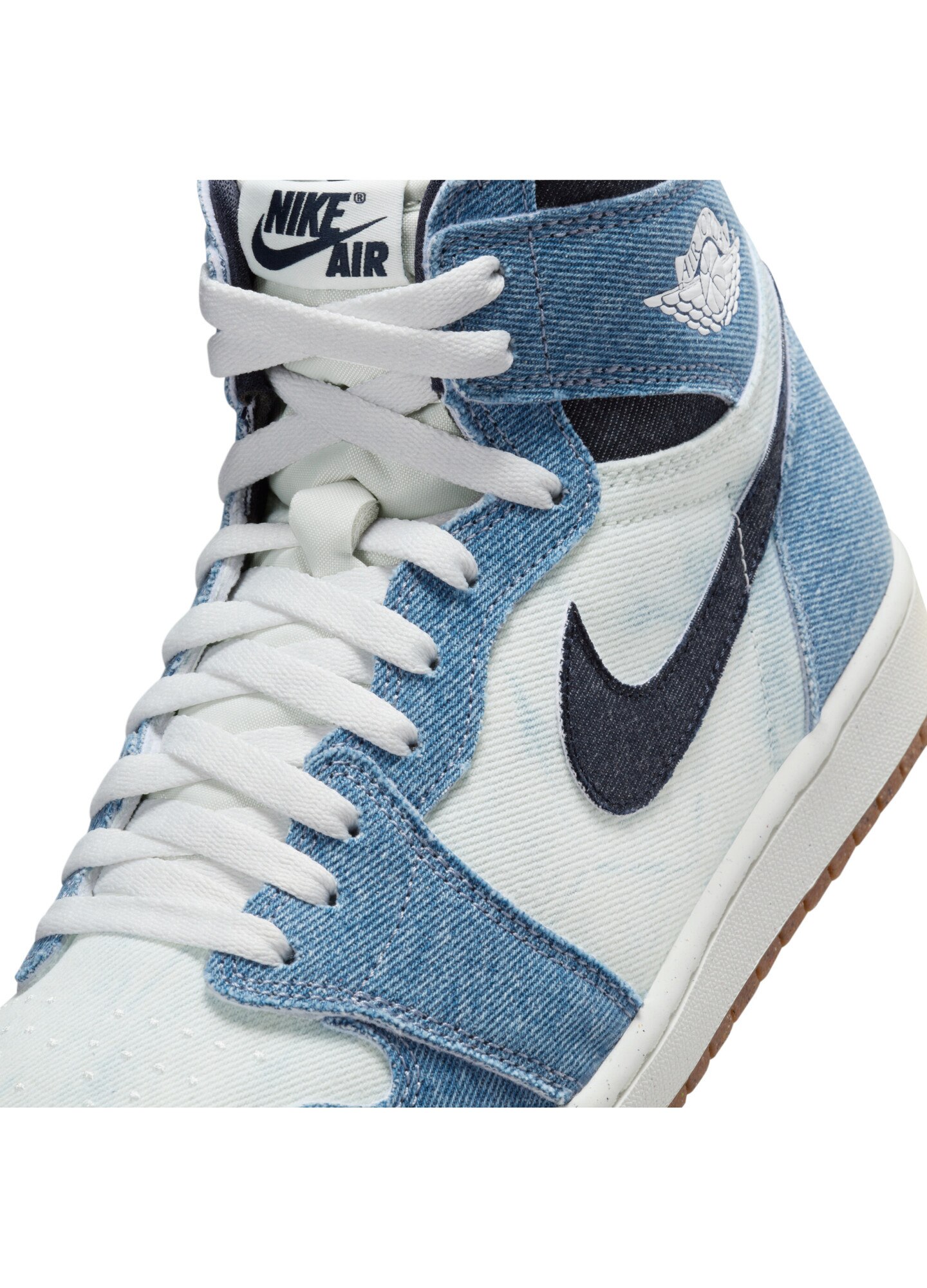 Pantofi sport, Nike, Air Jordan 1 Retro High OG Denim, Albastru